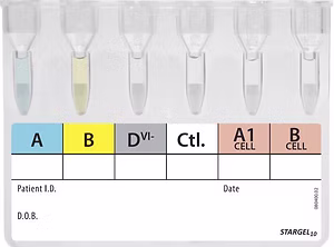 STARGEL10 ABO/D + Reverse (Patient)